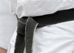 Black Belt Stock Photo