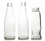 Glass Bottle Stock Photo