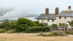 Seaford, Sussex/uk - July 23 : Old Coastguard Cottages At Seafor Stock Photo