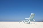 Beach Chair Stock Photo