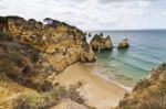 Wonderfull Portuguese Beach Stock Photo