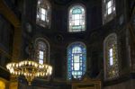 Istanbul, Turkey - May 26 : Interior View Of The Hagia Sophia Museum In Istanbul Turkey On May 26, 2018 Stock Photo