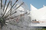 Vancouver, British Columbia/canada - August 14 : Fountain Water Stock Photo