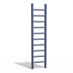 Climb Success Indicates Victorious Ladder And Victors Stock Photo