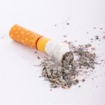 Cigarette Butt Stock Photo