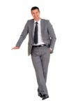 Businessman Standing Stock Photo