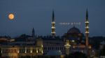 Istanbul, Turkey - May 29 : Night-time View Of Buildings In Ista Stock Photo