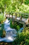 Krka Waterfall Stock Photo