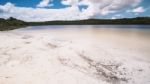 Brown Lake On Stradbroke Island, Queensland Stock Photo