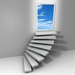 Stairway To Heaven Stock Photo