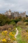 Arundel, West Sussex/uk - September 25 : View Up To Arundel Cast Stock Photo