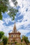 Wat Chalong Or Wat Chaitaram Temple Stock Photo