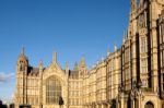 View Of The Houses Of Parliament Stock Photo