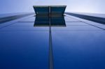 Blue Sky And Office Building Stock Photo