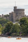 Windsor, Maidenhead & Windsor/uk - July 22 : View Of Windsor Cas Stock Photo