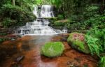 Man Dang Waterfall Stock Photo