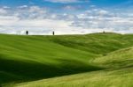 View Of The Scenic Tuscan Countryside Stock Photo