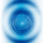 Blue Circle Abstract Background Stock Photo