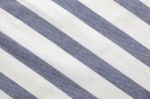 Blue White Texture Fabric Cotton Background Stock Photo