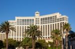 Las Vegas, Nevada/usa - August 1 : View  Of The Bellagio Hotel A Stock Photo