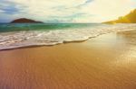 Vintage Style Beach At Similan National Park In Thailand Stock Photo