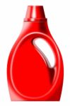 Laundry Bottle Isolated Stock Photo