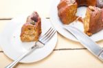 Chestnut Cake Bread Dessert Stock Photo