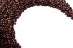 Roasted Beans Of Coffee Stock Photo