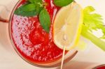 Fresh Tomato Juice Stock Photo