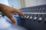 Console Audio Stock Photo