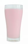 Strawberry Milk Stock Photo