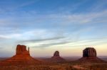 Scenic View Of Monument Valley Utah Usa Stock Photo