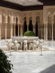 Granada, Andalucia/spain - May 7 : Part Of The Alhambra  Palace Stock Photo