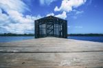 Maroochy River Boat House During The Day Stock Photo