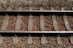 Railway Track Stock Photo