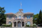 The City Hall In Sonoma California Stock Photo