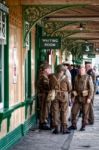 Dad's Army Stock Photo