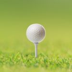 Golf Ball Stock Photo