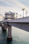 Sarasin Bridge Stock Photo