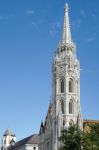 Matthias Church Budapest Stock Photo