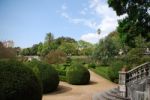 Enchanted Ajuda Garden In Lisbon, Portugal Stock Photo