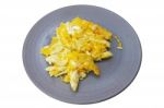 Scrambled Eggs Stock Photo