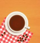 Illustration Of Morning Coffee On Table Stock Photo