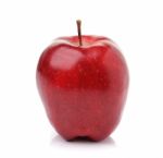 Red Ripe Apple Stock Photo