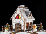 Gingerbread House Stock Photo