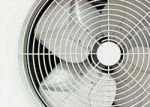 White Fan Stock Photo