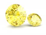 Yellow Sapphire Stock Photo