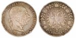 Vintage Silver Coin Of Austria 1900 Year Stock Photo