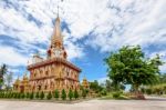 Wat Chalong Or Wat Chaitaram Temple Stock Photo