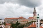 State Castle And Chateau Complex Of Cesky Krumlov Stock Photo